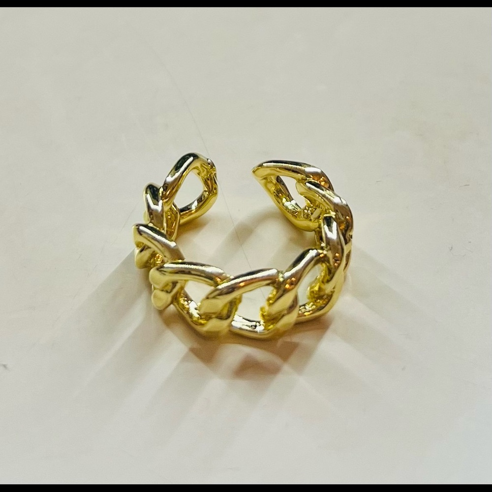 Gold Chain Ring